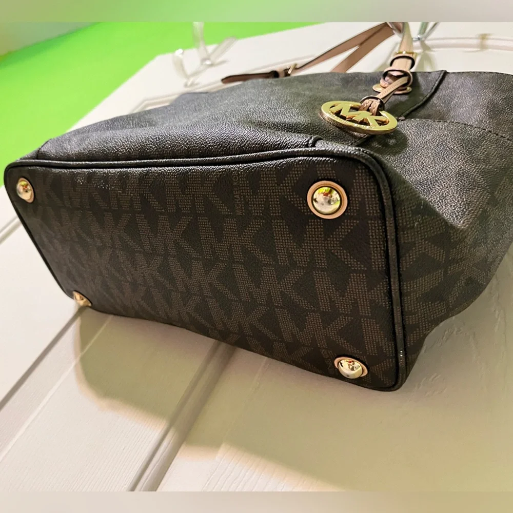 “Michael Kors Large Tote Bag | Brown Logo | Everyday Bag” - Picture 2 of 8